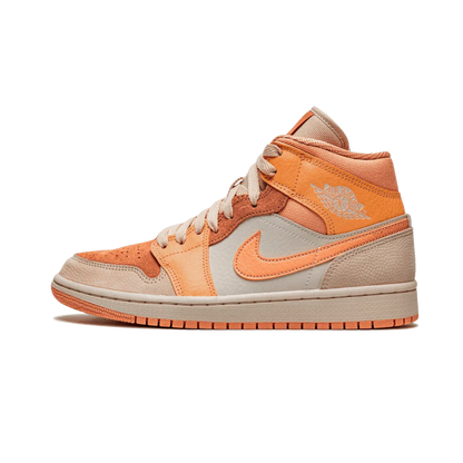 Air Jordan 1 Mid Apricot Orange Terra Blush - Sneaker Lane