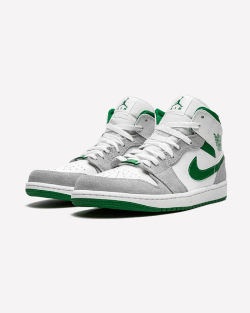 Air Jordan 1 Mid Grey Green