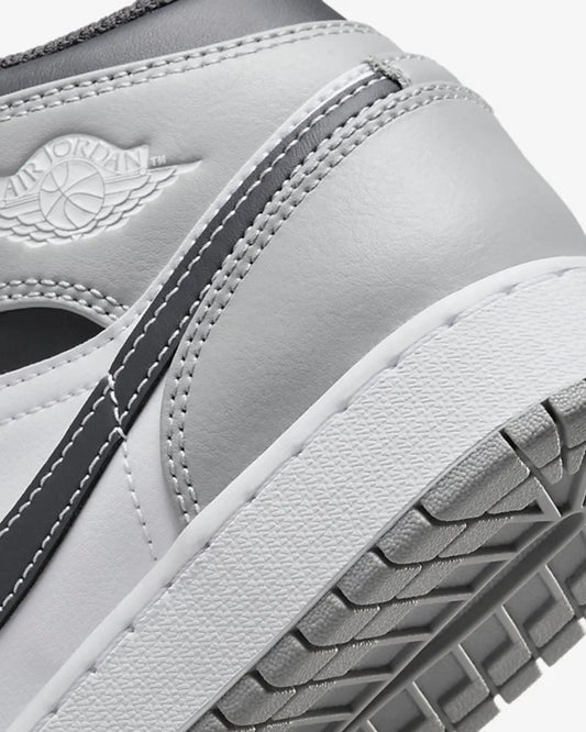 Air Jordan 1 Mid Light Smoke Grey Anthracite (GS)