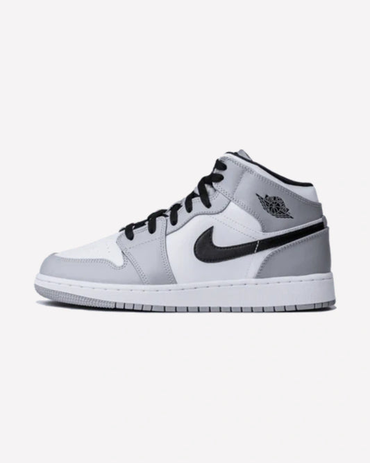 Air Jordan 1 Mid Light Smoke Grey (GS)