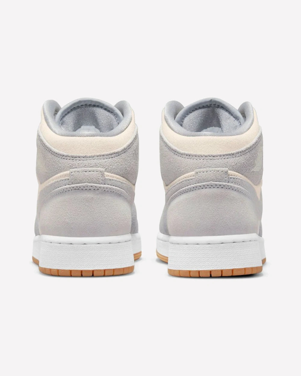 Air Jordan 1 Mid SE Coconut Milk Particle Grey (GS)