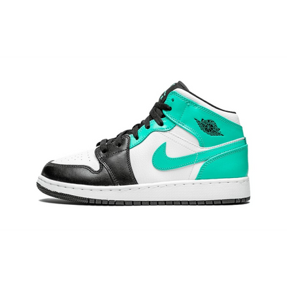 Air Jordan 1 Mid Igloo Island Green (GS) - Sneaker Lane