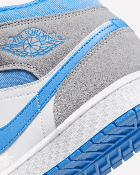 Air Jordan 1 Mid University Blue Grey