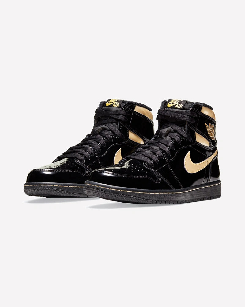 Air Jordan 1 Retro High Black Metallic Gold (2020)
