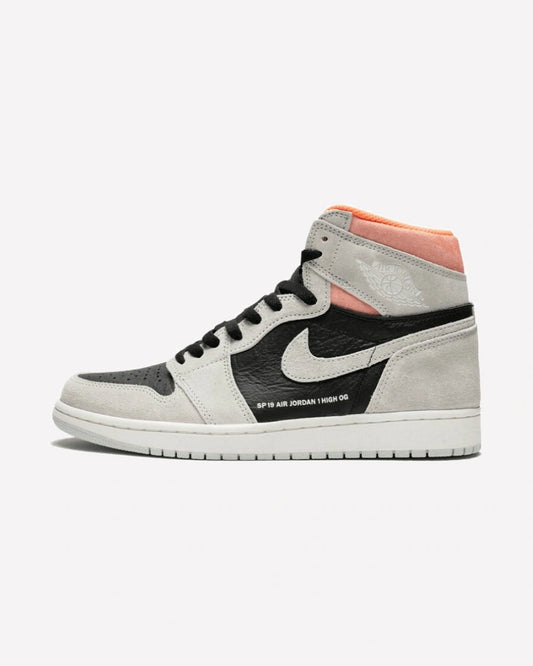 Air Jordan 1 Retro High Neutral Grey Hyper Crimson
