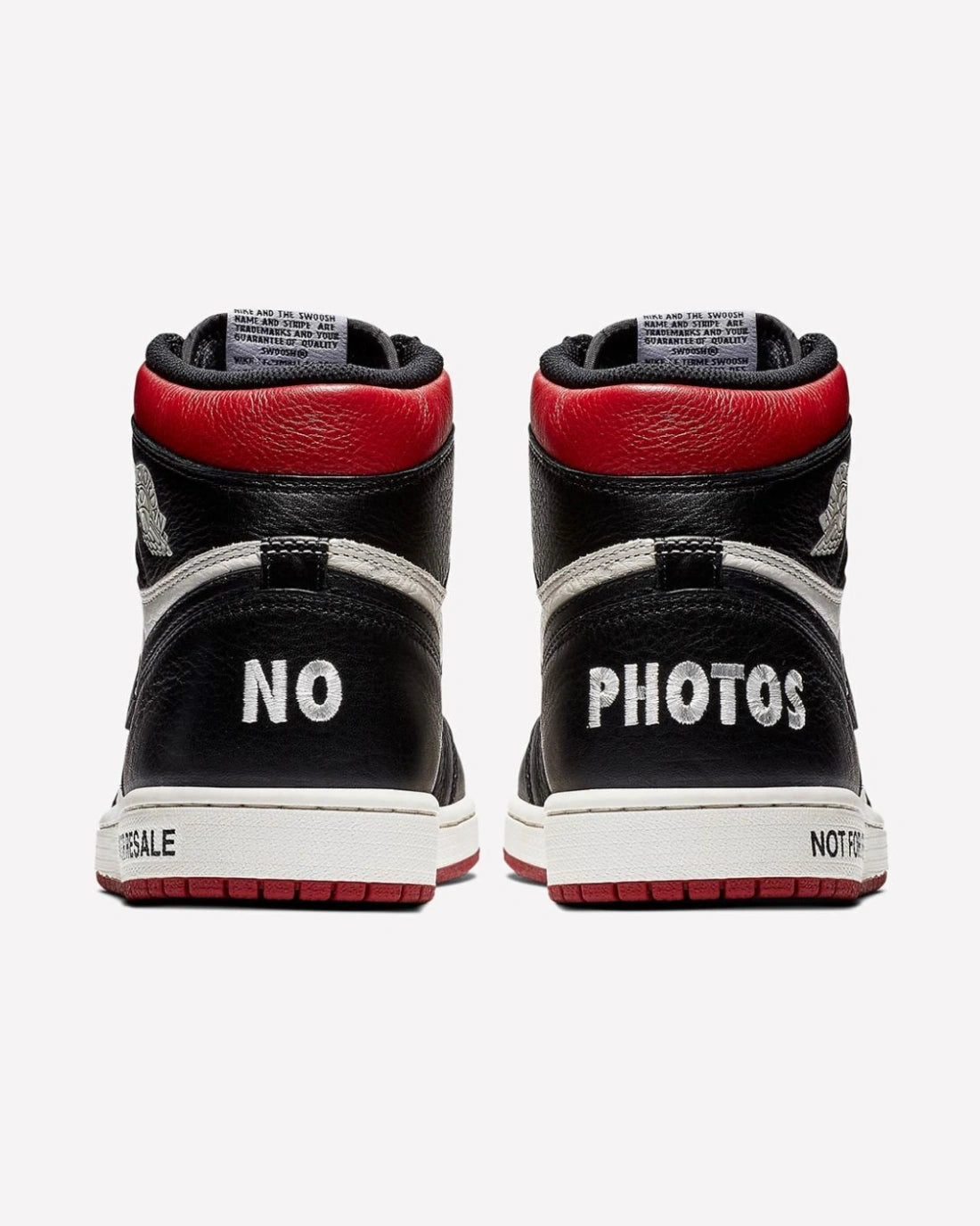 Air Jordan 1 Retro High OG "Not For Resale" Red
