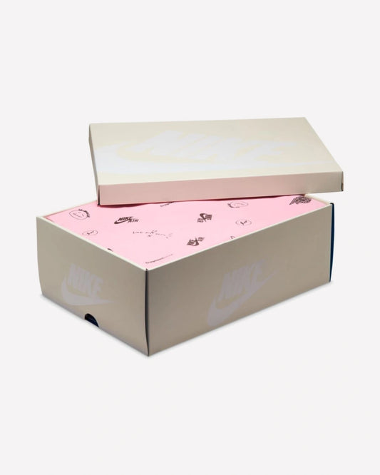 Air Jordan 1 Retro Low OG SP Fragment x Travis Scott Sail Military Blue