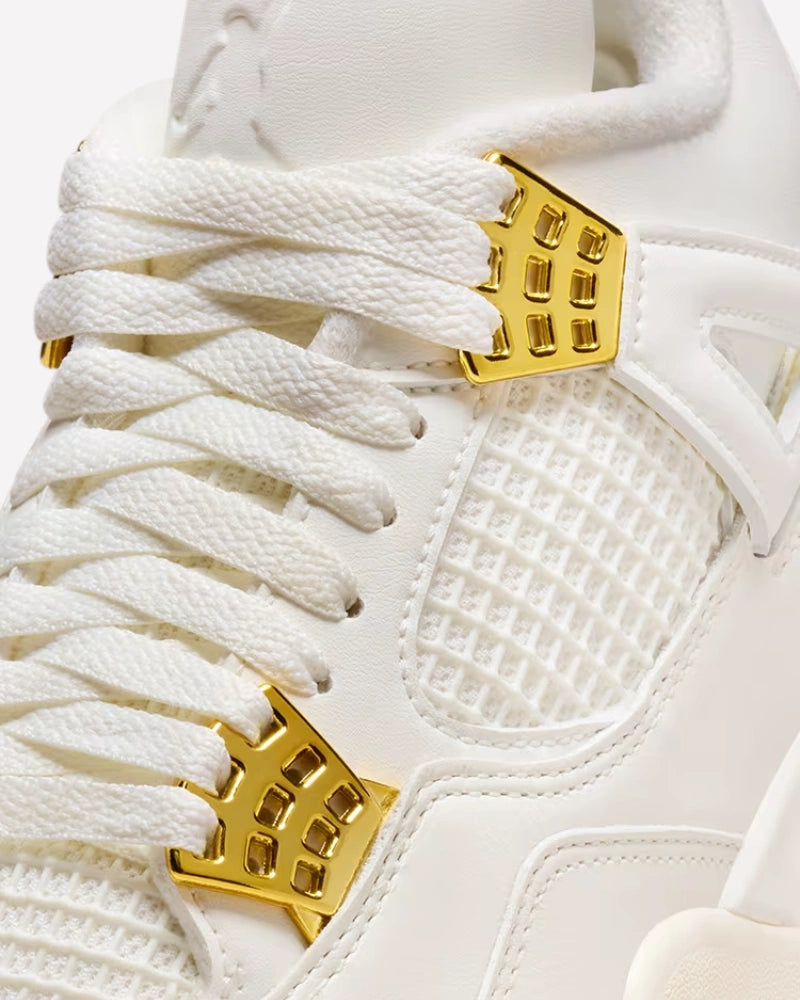 Air Jordan 4 Retro Metallic Gold