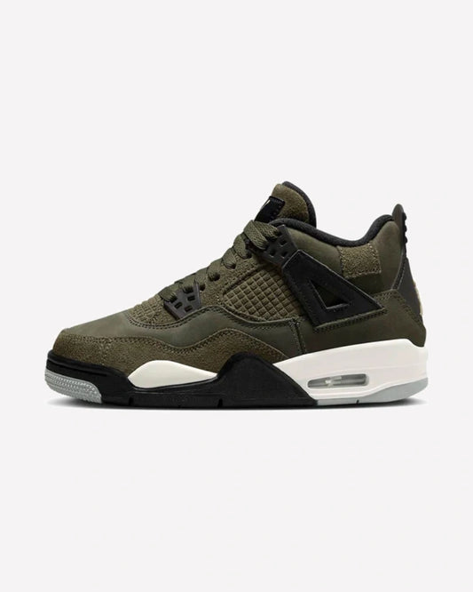 Air Jordan 4 Retro SE Craft Medium Olive (GS)