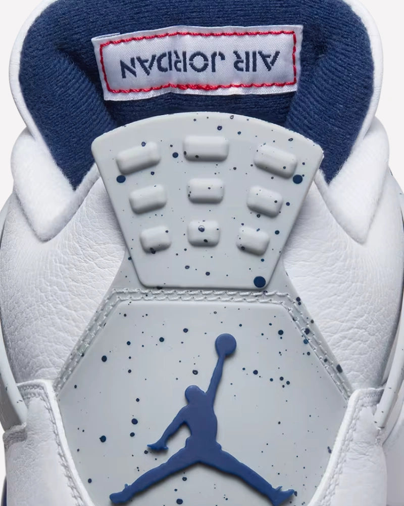 Air Jordan 4 Retro White Midnight Navy