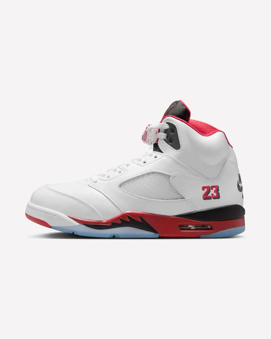 Air Jordan 5 Retro Fire Red Black Tongue (2025)