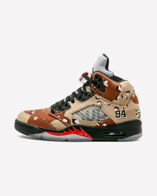 Air Jordan 5 Retro Supreme Desert Camo