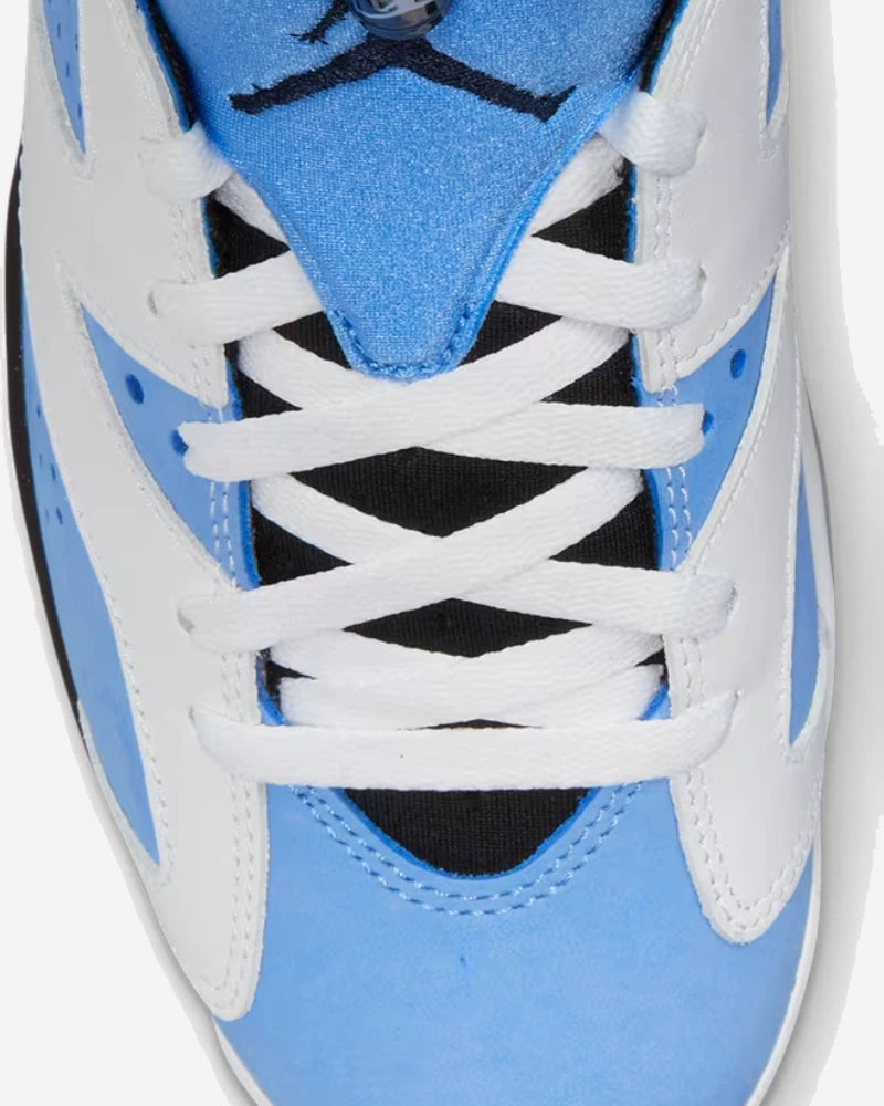 Air Jordan 6 Retro UNC White