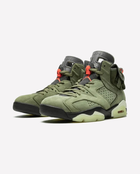 Air Jordan 6 Travis Scott Medium Olive