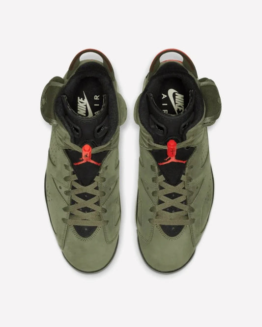 Air Jordan 6 Travis Scott Medium Olive