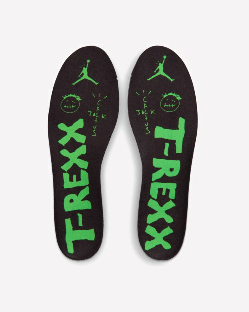 Air Jordan CJ1 T-Rexx Travis Scott Green Spark