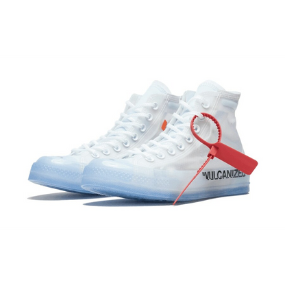 Converse Chuck Taylor All Star Vulcanized Hi Off-White - Sneaker Lane