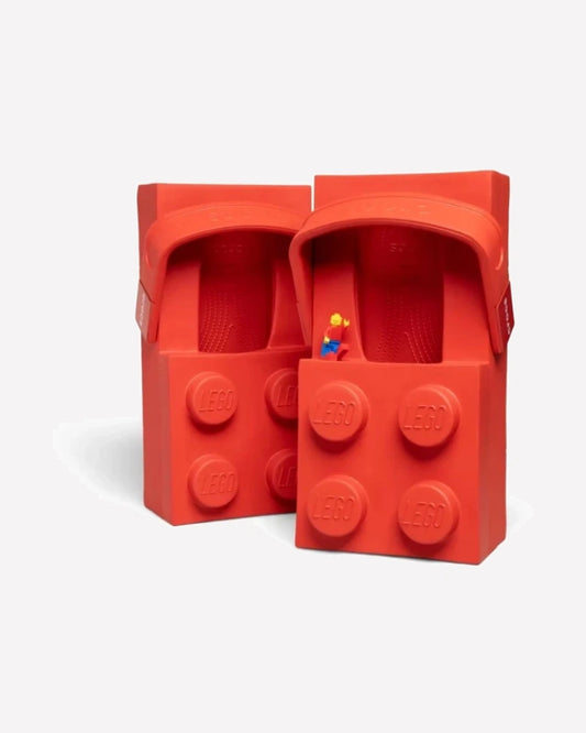 Crocs Brick Clog LEGO Red