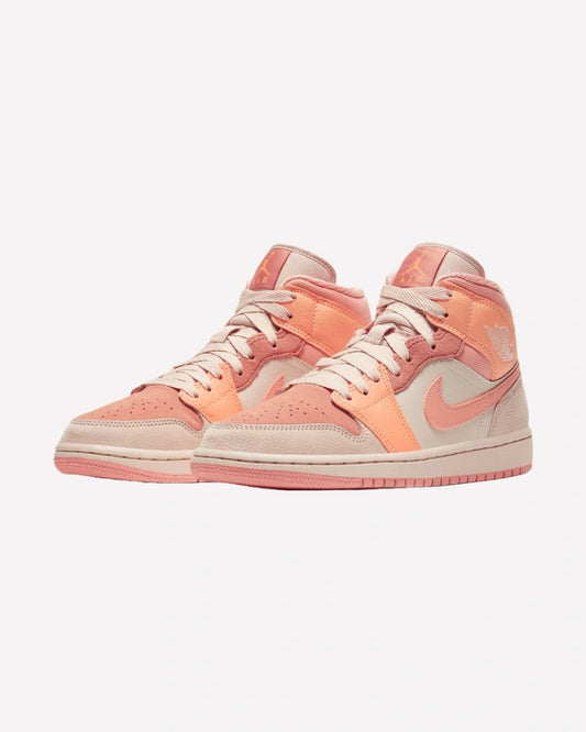 Air Jordan 1 Mid Apricot Orange Terra Blush
