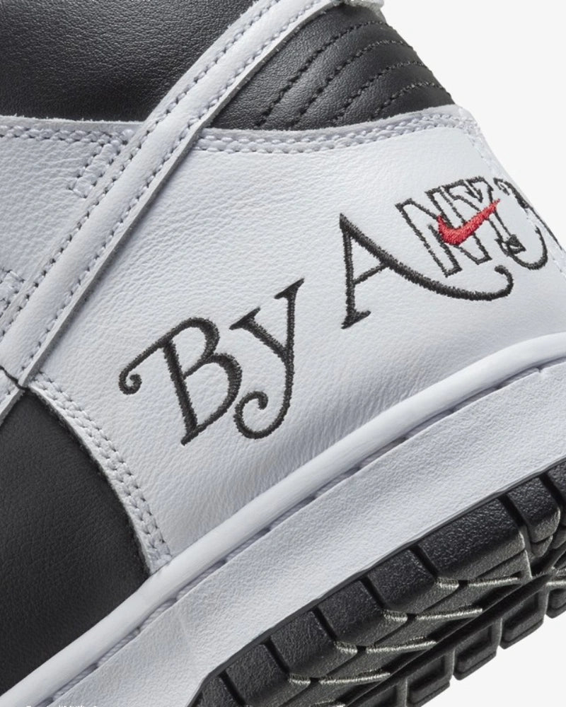Nike SB Dunk High Supreme By Any Means Black White