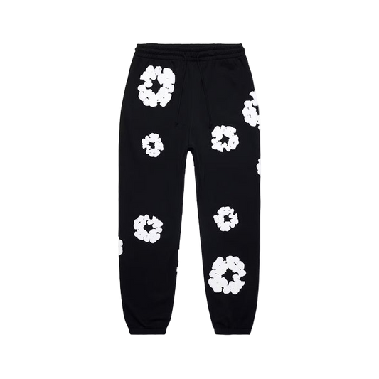 Denim Tears The Cotton Wreath Sweatpants Black