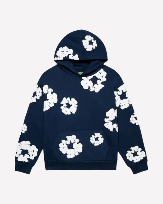 Denim Tears The Cotton Wreath Sweatshirt Navy