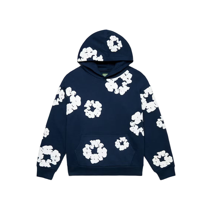 Denim Tears The Cotton Wreath Sweatshirt Navy