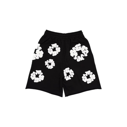 Denim Tears The Cotton Wreath Shorts Black