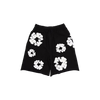 Denim Tears The Cotton Wreath Shorts Black