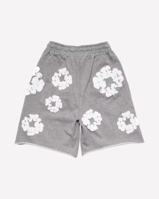 Denim Tears The Cotton Wreath Shorts Grey