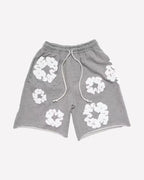 Denim Tears The Cotton Wreath Shorts Grey