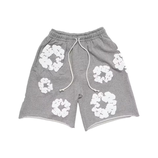 Denim Tears The Cotton Wreath Shorts Grey