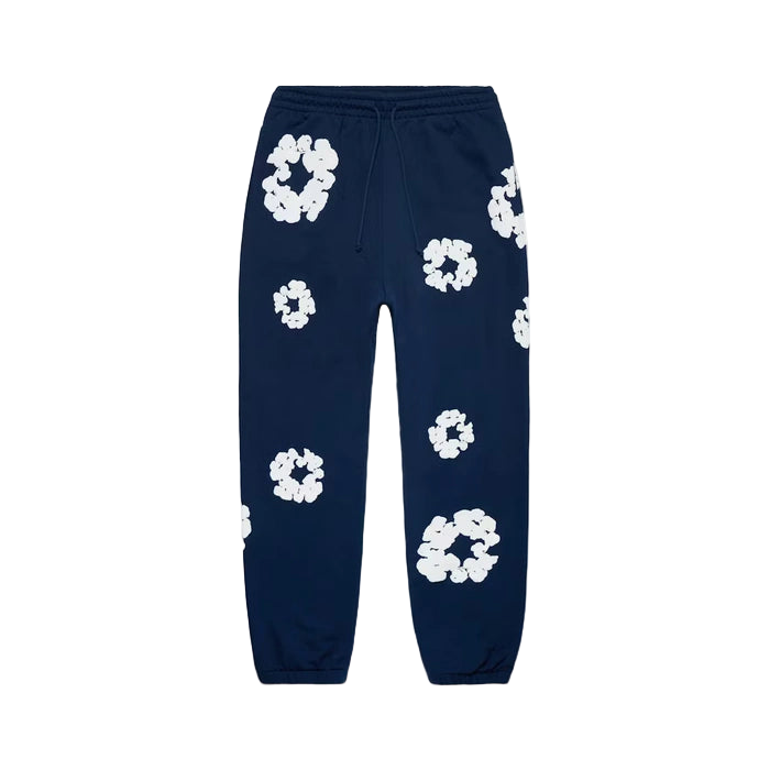 Denim Tears The Cotton Wreath Sweatpants Navy