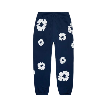 Denim Tears The Cotton Wreath Sweatpants Navy