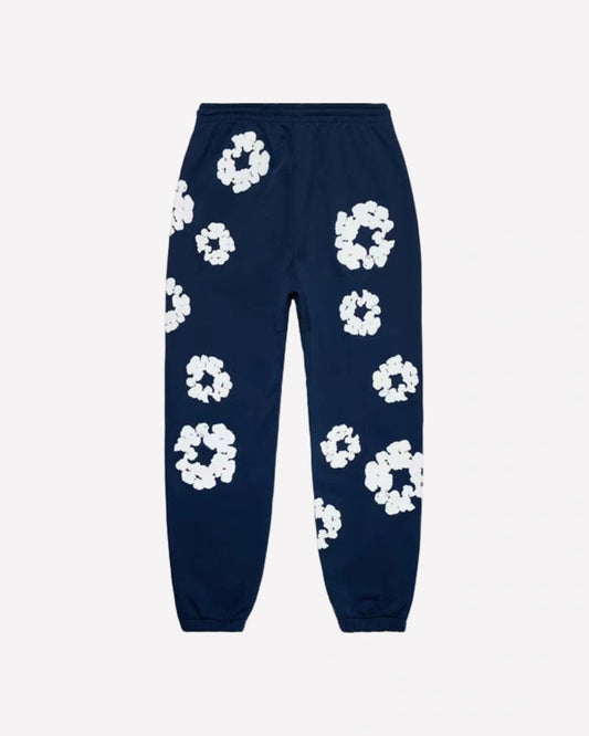 Denim Tears The Cotton Wreath Sweatpants Navy