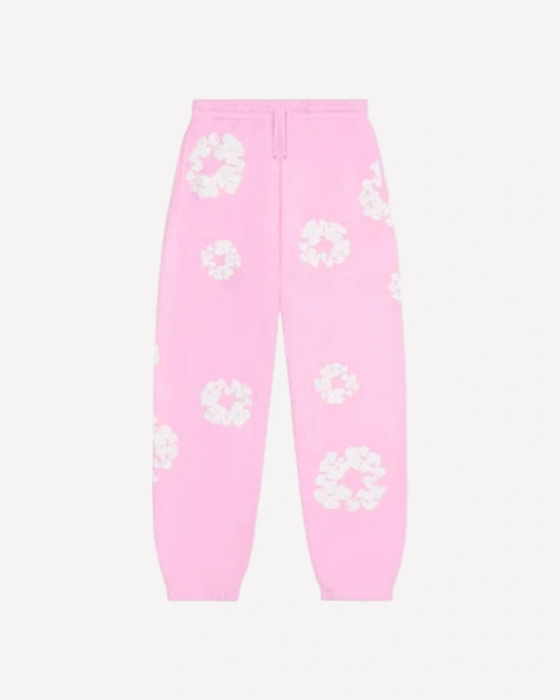Denim Tears The Cotton Wreath Sweatpants Powder Pink