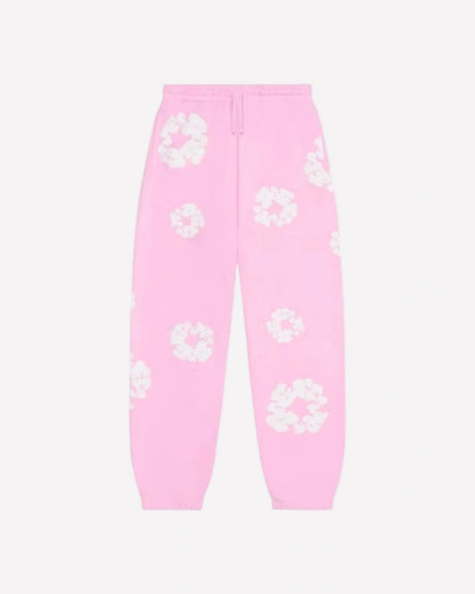 Denim Tears The Cotton Wreath Sweatpants Powder Pink