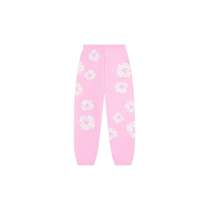 Denim Tears The Cotton Wreath Sweatpants Powder Pink