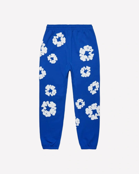 Denim Tears The Cotton Wreath Sweatpants Royal Blue