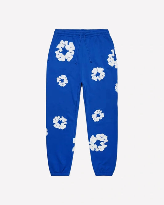 Denim Tears The Cotton Wreath Sweatpants Royal Blue