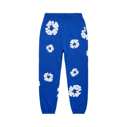Denim Tears The Cotton Wreath Sweatpants Royal Blue