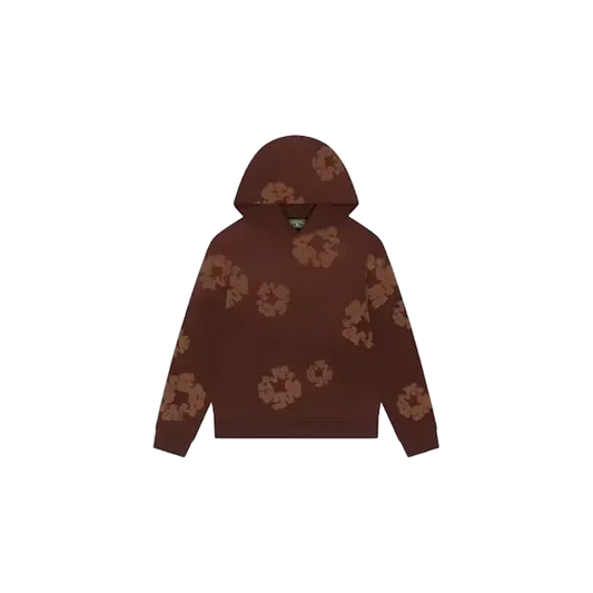 Denim Tears Mono Cotton Wreath Hoodie Brown