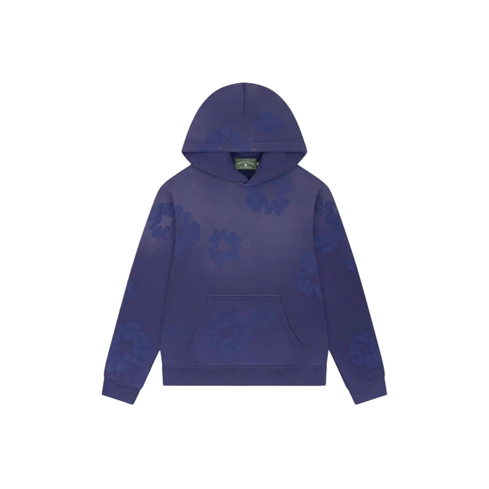 Denim Tears Mono Cotton Wreath Hoodie Washed Blue