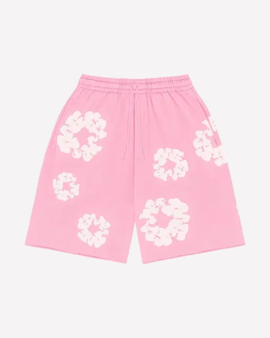 Denim Tears The Cotton Wreath Shorts Pink