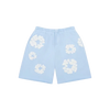 Denim Tears The Cotton Wreath Sweatshorts Powder Blue