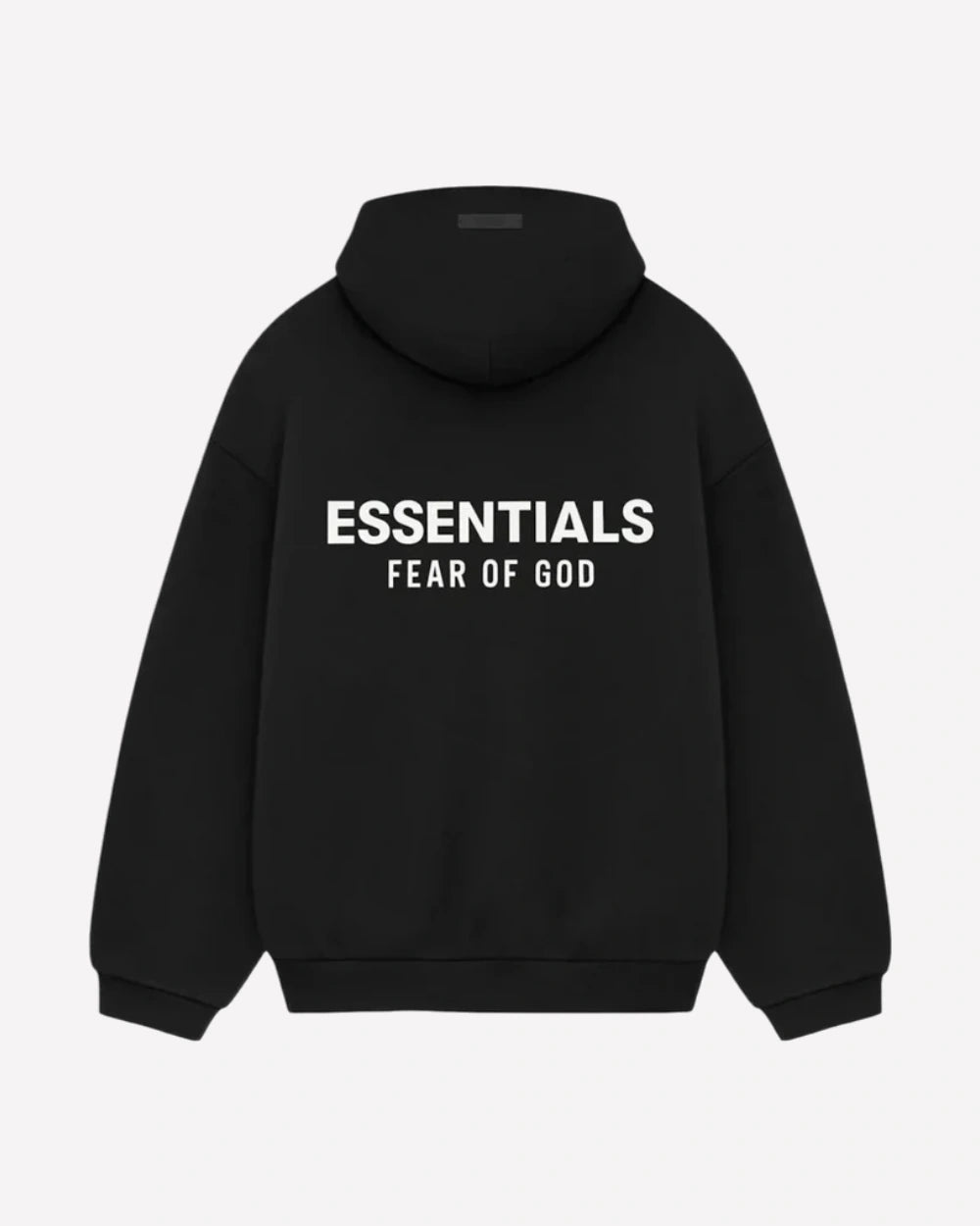 Fear Of God Essentials Hoodie Fleece Black