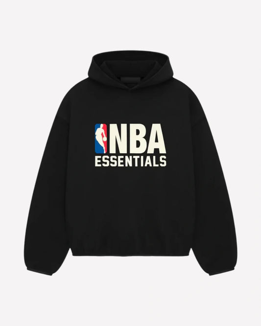 Fear Of God Essentials Hoodie NBA Black