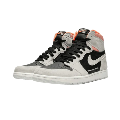 Air Jordan 1 Retro High Neutral Grey Hyper Crimson