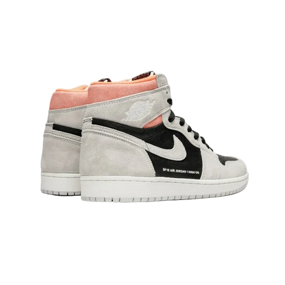 Air Jordan 1 Retro High Neutral Grey Hyper Crimson