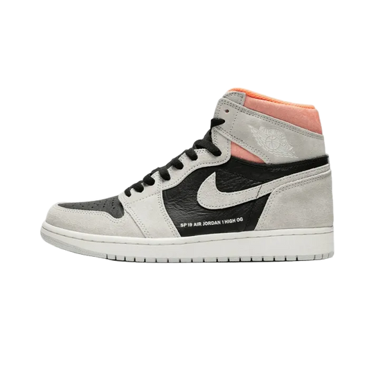 Air Jordan 1 Retro High Neutral Grey Hyper Crimson